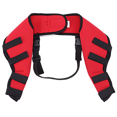 Image of GLOGLOW Dog Hind Leg Braces, Canine Rear Leg Hock Wraps with Elbow Protection for Ligament Injuries, Sprains Support for Large Dogs Red L Size Boots