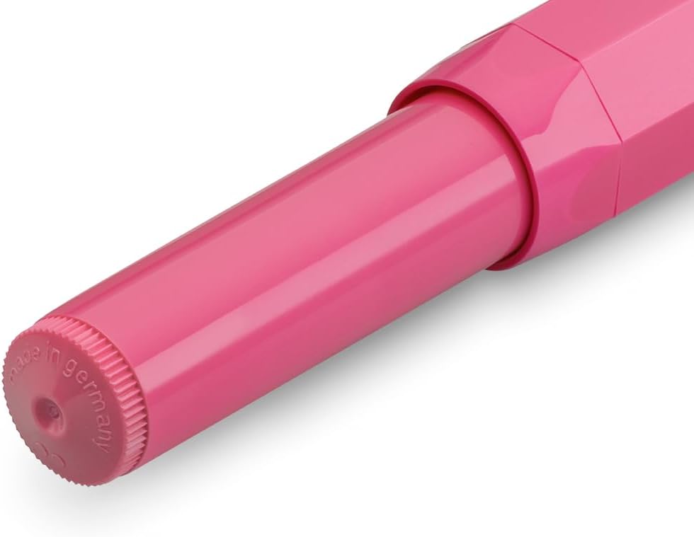 Kaweco SKYLINE SPORT Rollerball Pink I Gel/Ballpoint Pen Including 0.7 mm Rollerball Pen Refill with Ceramic Ball I Gel Rollerball 13.5 cm