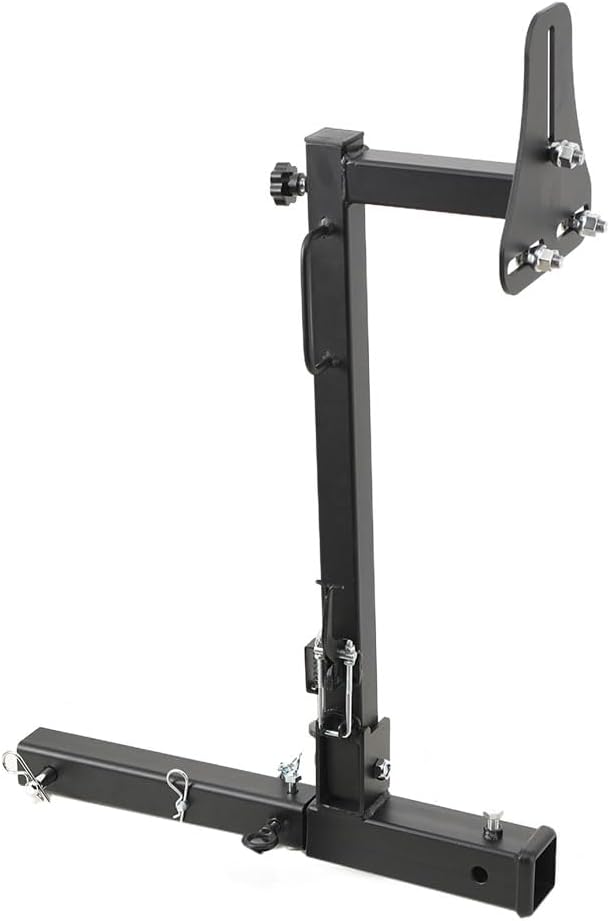 RV Spare Tire Carrier,Trailer Hitch Spare Tire Hitch Mount for 16 16.5 19.5 22.5 and 24 RV Motorhomes Wheels for 2 Inch Receiver