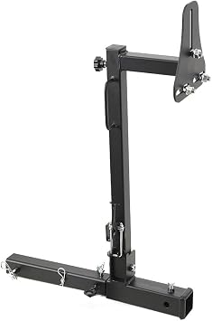 RV Spare Tire Carrier,Trailer Hitch Spare Tire Hitch Mount for 16", 16.5", 19.5", 22.5" and 24" RV Motorhomes Wheels for 2 Inch Receiver