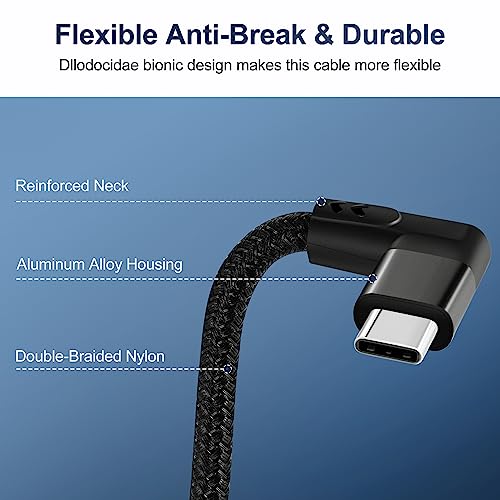 Thsucords 100W USB C Extension Cable 1M 2Pack - Image 2