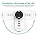 Cargador USB de Pared RAVPower Cargador Enchufe Giratorio con 3 Puertos USB...