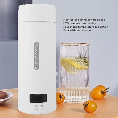 Hervidor Eléctrico de Viaje Acero Inoxidable Compacto miniatura 4