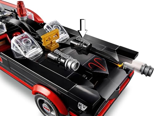 Image of Lego Batman Classic Batmobile 76188 Building Toy with Joker Minifigure Authentic Construction Block Set
