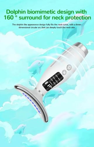 Image of SHOPOGENIX 7-in-1 Beauty Massager for Face and Neck Based on Thermal and 3-Speed VibrationTechnologies for Skin Care Firm Tightening and Smooth For all skin type.