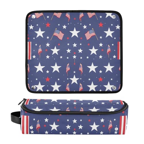 Bolsa de viaje para herramientas de cabello con base resistente al calor miniatura 3