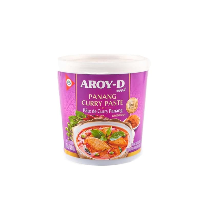 YIJIA | Aroy-D Salsa Curry de Tailandia Original - Pasta de Curry Panang 400g