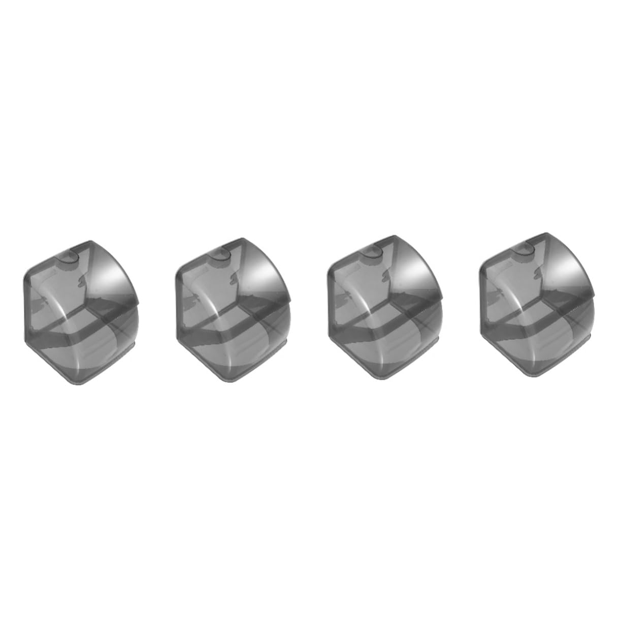 MUCKLILY 4pcs Box Socket Waterproof Box Window Well Cover Cord Outlet Plug Cover Wall Outlet Cover Splash Proof Outlet Cover Outlet Cover Wall Plate Ev Charger Cover Charging Black Plastic