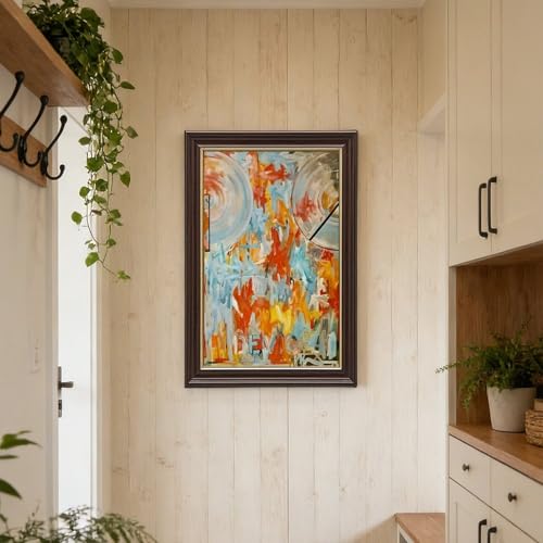 Impression expressionniste abstraite de Jasper Johns pour une décoration murale sur toile - 6