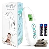 🍼 UN SEUL APPAREIL POUR TOUTE LA FAMILLE Mesure la température du front, de l’oreille, du biberon, de l’eau du bain et de la pièce. Convient aux bébés, enfants et adultes.