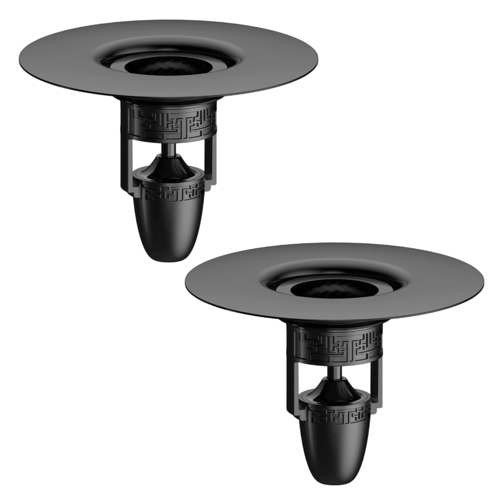 Floor Drain Backflow Preventer, 2Pcs Smell-Proof Magnetic Drain Plugs