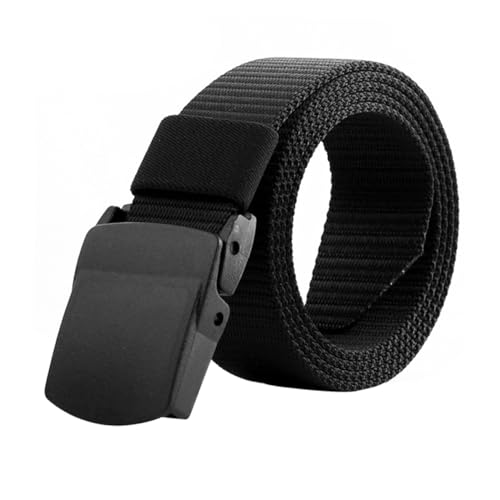 3pcs Outdoor Quick-drying Canvas Belt for Men Breathable and Training Waist Belts with Plastic Buckle for Sports and Outdoor Activities