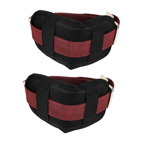 Garneck 2sets Drywall Stilt Replacement Strap Kit with Protective Leg Bands Versatile and Cuffs for Construction Painting and Performance Padded Pads Included