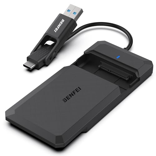 BENFEI Carcasa Disco Duro 2,5", USB C/A a Sata para SSD USB 3.0