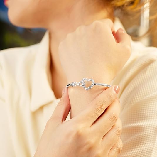 Image of To My Daughter Bracelet From Mom Or Dad With Heartfelt Message & Box Graduation Gifts For Daughter, Graduation Gift, Father Daughter Bracelet, Birthday, Christmas Gifts For Daughter