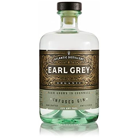 Atlantic Distillery - Organic Earl Grey Gin. 70cl 43% Produced and Bottled in Cornwall Cover