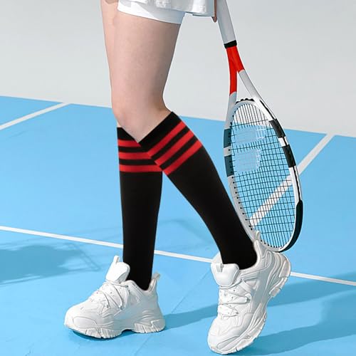 Image of Knee High Socks for Women, Long Tall Knee Tube Socks