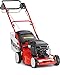Produktbild SABO Benzin-Rasenmäher 43-A Economy, Schnittbreite 43 cm, zentrale Schnitthöhenverstellung 22-80 mm, Rasenflächen bis 1.000 m²/h, 65 L Grasfangkorb, Hinterradantrieb, Robustes Alu-Chassis