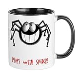 CafePress - Spielt mit Spinnen - Einzigartige Kaffeetasse, Kaffeetasse, Teetasse