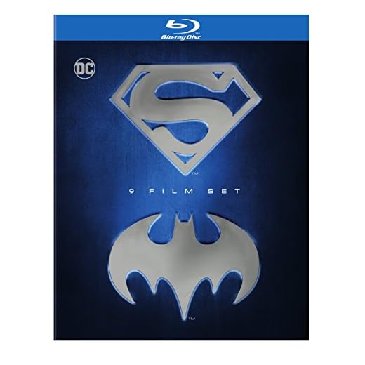 Batman & Superman 9-Film Set (BD)