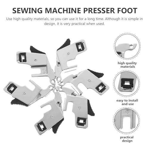 Set de 6 Pies de Prensatelas Multiusos para Máquina de Coser miniatura 3