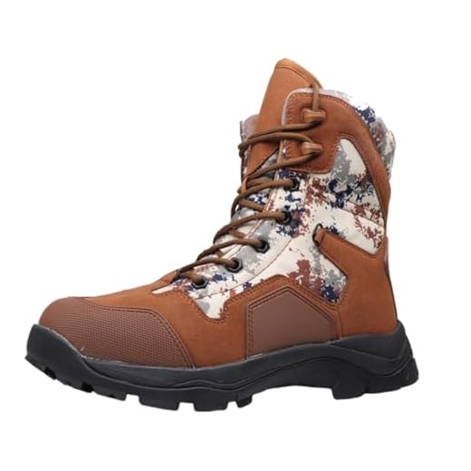 Botas Militares Do Trabalho Dos Homens, Botas De Combate Masculinas Com Pele Quente De Inverno Forradas De Camuflagem À Prova D'água E Antiderrapantes, Botas Caminhada Confortáveis(45 EU)