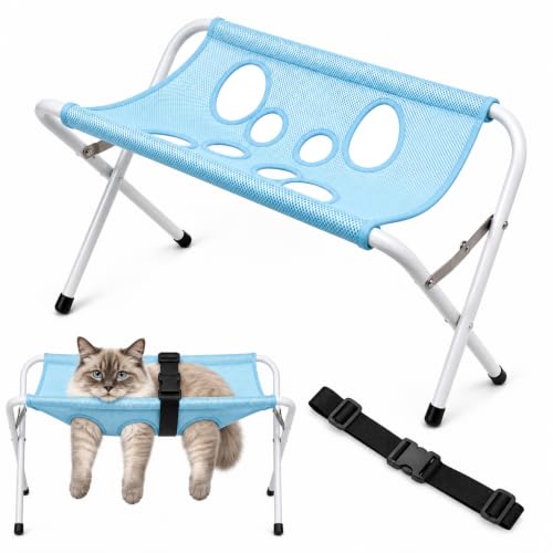 ZZGLJYA Dog Bath Grooming Hammock Stand for Small and Medium Pets
