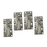 Charnières de porte cachées : offrent une expérience d'ouverture et de fermeture fluide et silencieuse pour les utilisateurs, charnière pivotante pour base d'évier