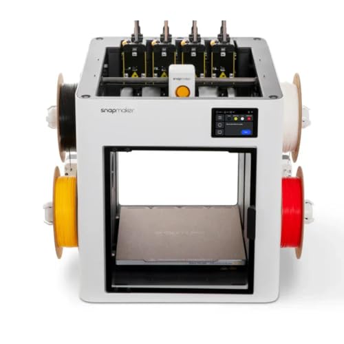 Image of 3IDEA Snapmaker U1 Multi-Color 3D Printer - 4-Extruder SnapSwap, CoreXY 500mm /s, 270x270x270mm Build Volume, Auto Filament Loading & RFID, WiFi Touchscreen, High-Precision FDM