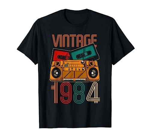 38 aniversario de regalo de cumpleaños - Vintage 1984 Camiseta