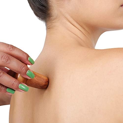 NatureSooth Wooden Knobble Massager - Deep Tissue Massage and Trigger Point Tool
