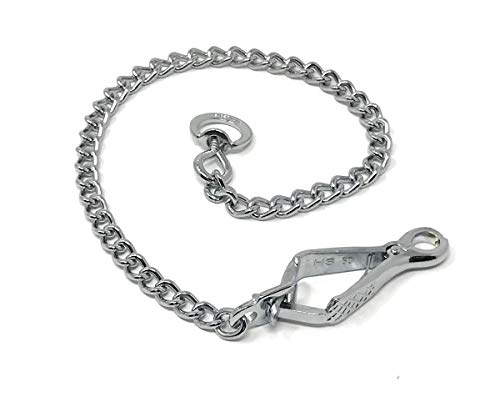 Anti-Beiß-Verschleißkette - Stahl verchromt, 2 mm, 40 cm Cover