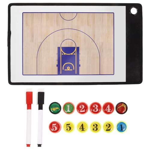 Tablero de baloncesto magnético portátil con diseño claro de hierro para tácticas
