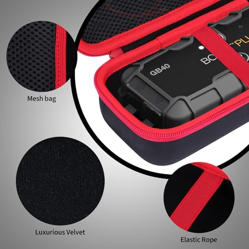 Peyyargo Storage Case Compatible with Boost Plus GB40 / Boost X GBX45 / Boost Sport GB20 / Boost XL GB50 UltraSafe Car Battery Jump Starter