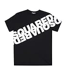 t shirt dsquared2 bambina Sul retro troverai il nome del brand stampato in colore rosso sotto il co