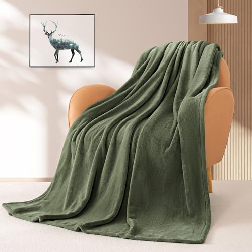 BEAUTEX Manta de Lana Tipo Throw para Sofá Cama Suave y Acogedora miniatura 6