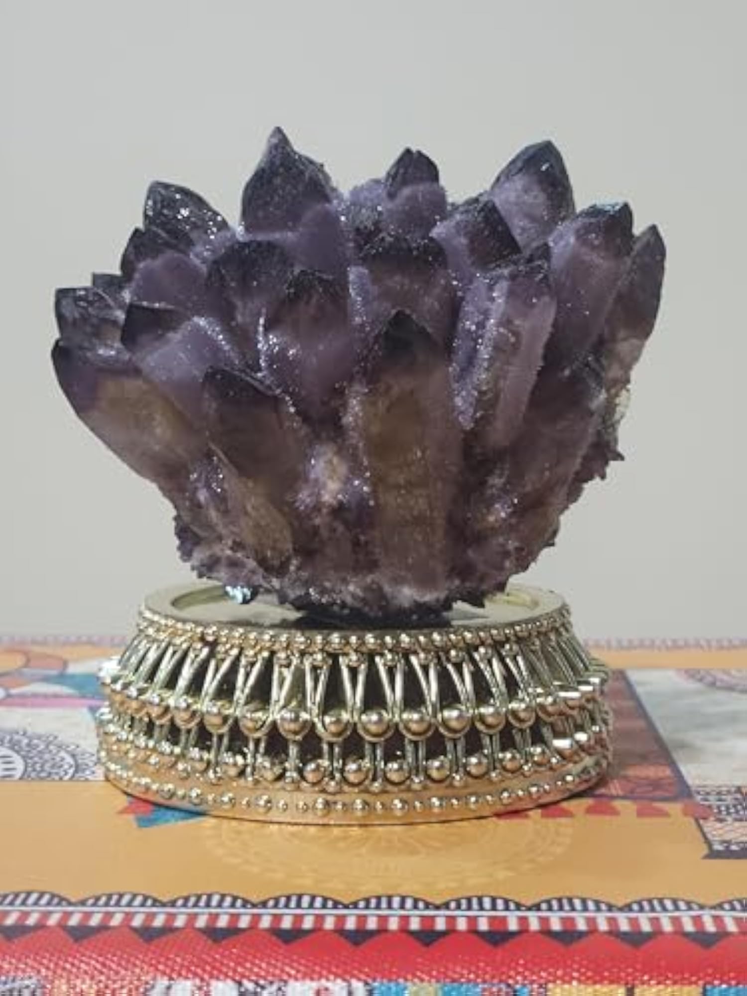 Amethyst Crystal Quartz Cluster