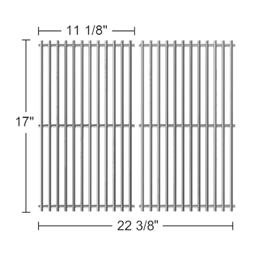 AJinTeby Stainless Steel Grill Cooking Grates For Pit
