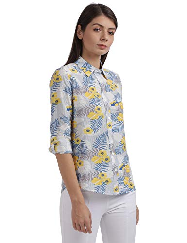 Image of Parx Woman Medium Blue Shirts