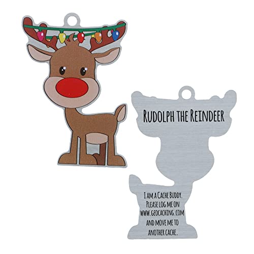 Rudolph The Reindeer Travel Tag