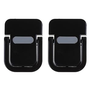 2Pcs Laptop Stand for Desk Foldable Laptop Riser Portable Computer Keyboard Stand Adhesive Invisible Feet Ergonomic Lightweight Holder