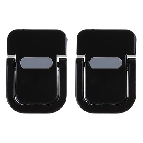 2Pcs Laptop Stand for Desk Foldable Laptop Riser Portable Computer Keyboard Stand Adhesive Invisible Feet Ergonomic Lightweight Holder