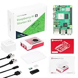 Seeed Studio Raspberry Pi 5 Starter Kit - 4GB RAM，128GB Micro SD Card pre-Loaded with 64-bit Raspberry Pi OS