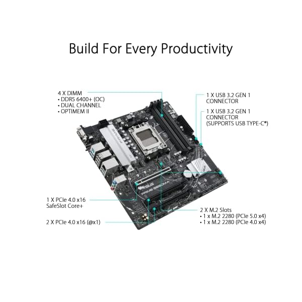 ASUS Prime B650M-A - Placa Base Micro-ATX - Image 4