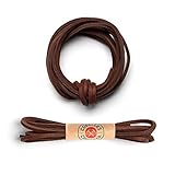 Premium Leather Boot Lace - Made with USA Hides - Premium Quality and Strength (54, Clay Red)