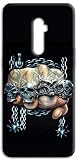 Mixroom - Cover Custodia Back case In TPU Silicone Morbido Per Oppo Reno 2Z Fantasia Tirapugni Teschi X364