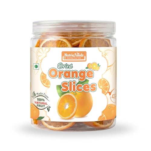 Nutriefoods Premium Dried Orange Slices, 250gm, Rich in Vitamin C...