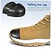 Tofficu 6pairs Safety Toe Covers for Work Shoes Toe Protectors Portable Design for Men and Women for Construction Industrial and Outdoor Use