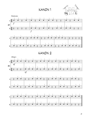 Schule für Snare Drum Band 1 bis 3 | Schlagzeugschule für Einzel und Gruppenunterricht | Notenbuch für Anfänger mit Technik Rhythmen Ensemblestücken | ... für Kinder und Jugendliche (CAISSE CLAIRE)