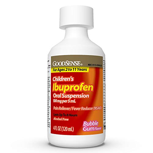 image for GoodSense Children's Ibuprofen Oral Suspension 100 mg per 5 mL, Pain 